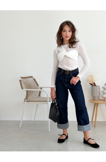 Лонгслів Olivia Білий