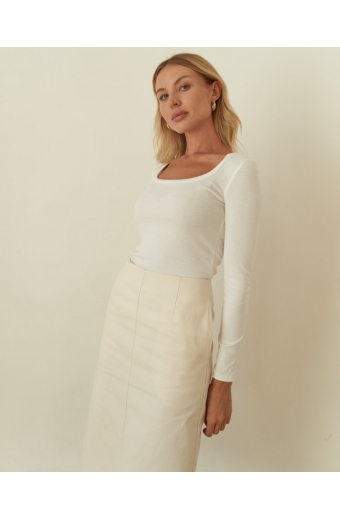 Лонгслів Camilla Молочний