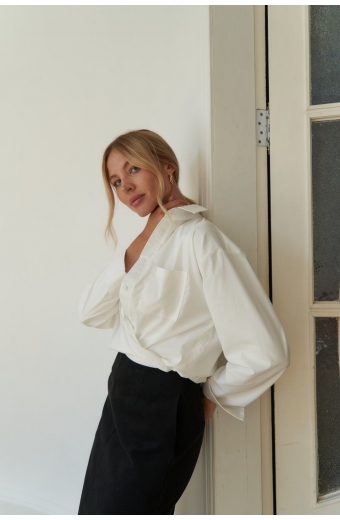 Лонгслів Hayley Молочний