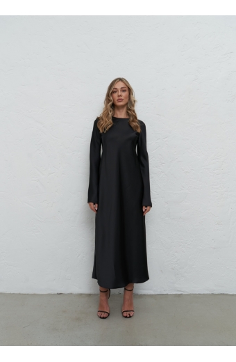 Сукня міді Барбара Чорний