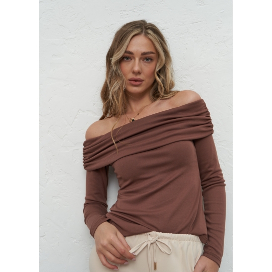 Лонгслів Черрі Шоколад