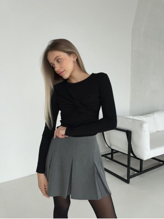 Лонгслів Celine Чорний