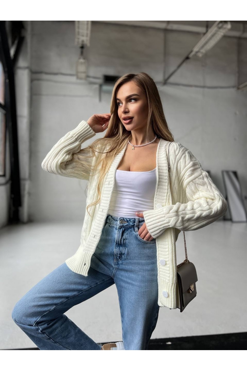 Кардиган Lana Молочний