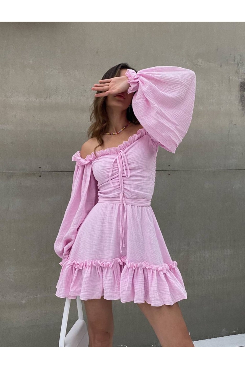 Сукня Rosie міні Рожевий
