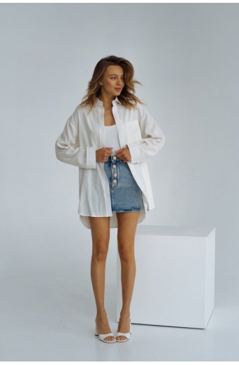 Сорочка Льон Молочний