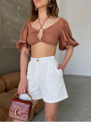 Шорти Бермуди Льон Білий