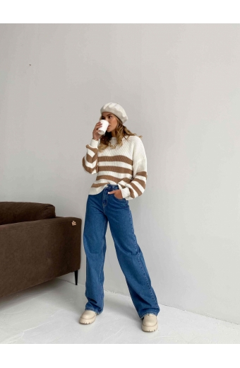 Джемпер Solomon Молоко-кемел