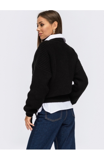 Кардиган MONAMY Чорний