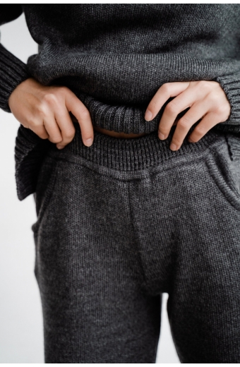 Костюм 70427 Темно-сірий