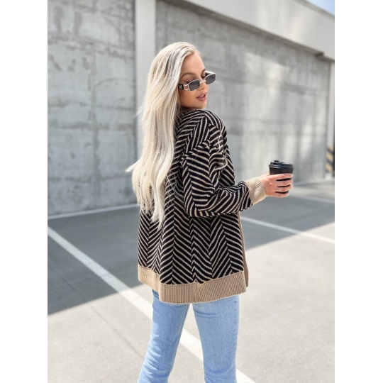 Кардиган Nataly Кемел-чорний