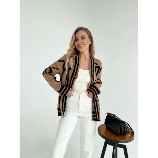 Кардиган LITERA Кемел-чорний