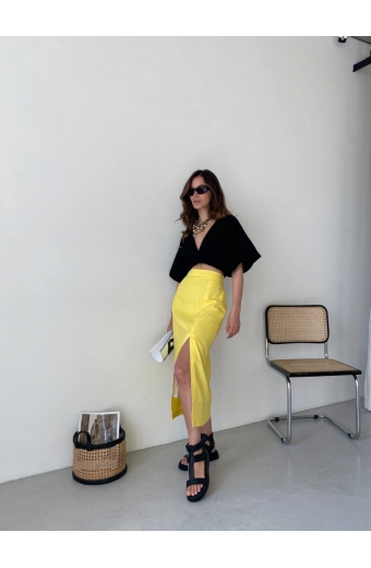 Топ Джолі 2 в 1 Муслін Чорний