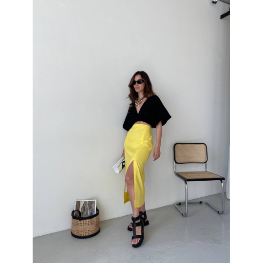 Топ Джолі 2 в 1 Муслін Чорний