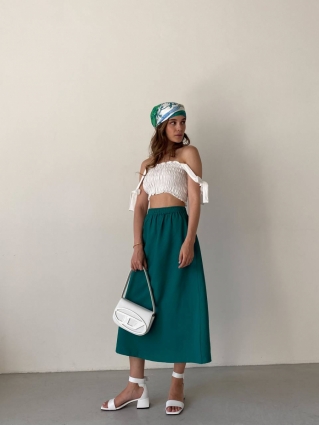 Спідниця Габі Смарагдовий