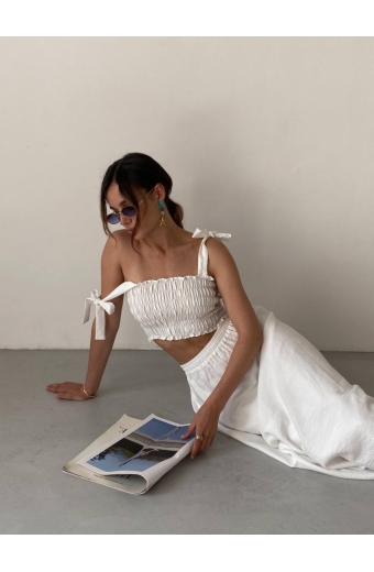 Спідниця Габі Молочний