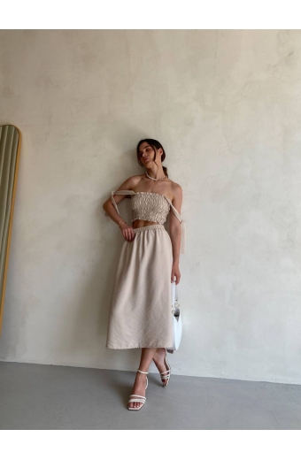 Спідниця Габі Бежевий