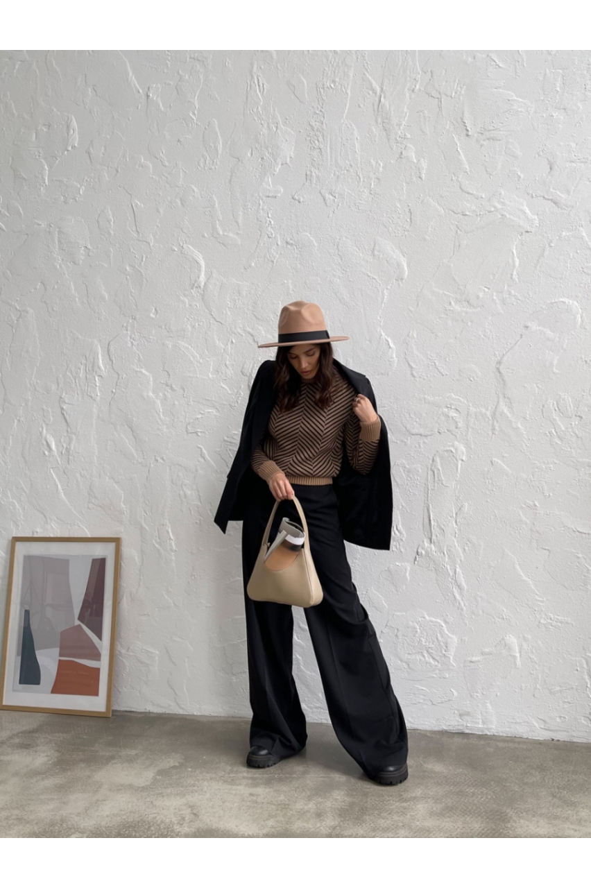 Брюки палаццо Harper Чорний Брюки палаццо Harper Чорний