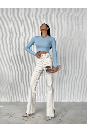 Топ Evelyn Блакитний